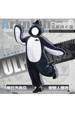 2XXT Cosplay Arknights Ulpianus Plush Pajamas Whale Gijink Cosplay Costume